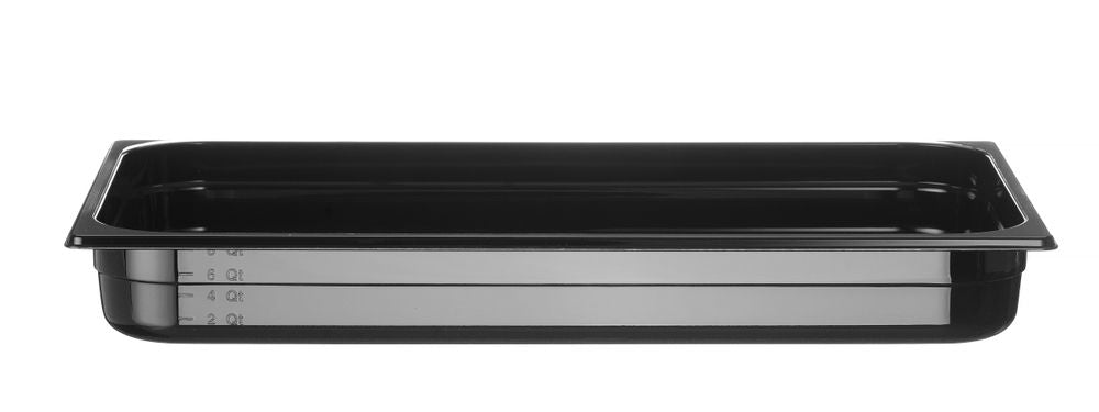 Bac gastronorme 1/1, HENDI, Profi Line, GN 1/1, 9L, Noir, 530x325x(H)65mm