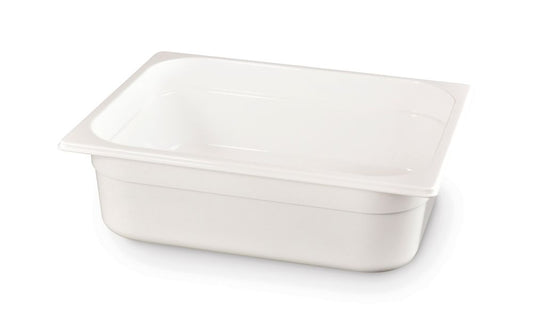 Bac gastronorme 1/2, HENDI, GN 1/2, 4L, Blanc, 325x265x(H)65mm
