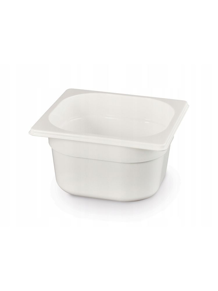 Bac gastronorme 1/6, HENDI, GN 1/6, 1L, Blanc, 176x162x(H)65mm