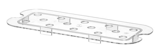 Egouttoir gastronorme, HENDI, Profi Line, GN 1/3, Transparent, 266x116mm