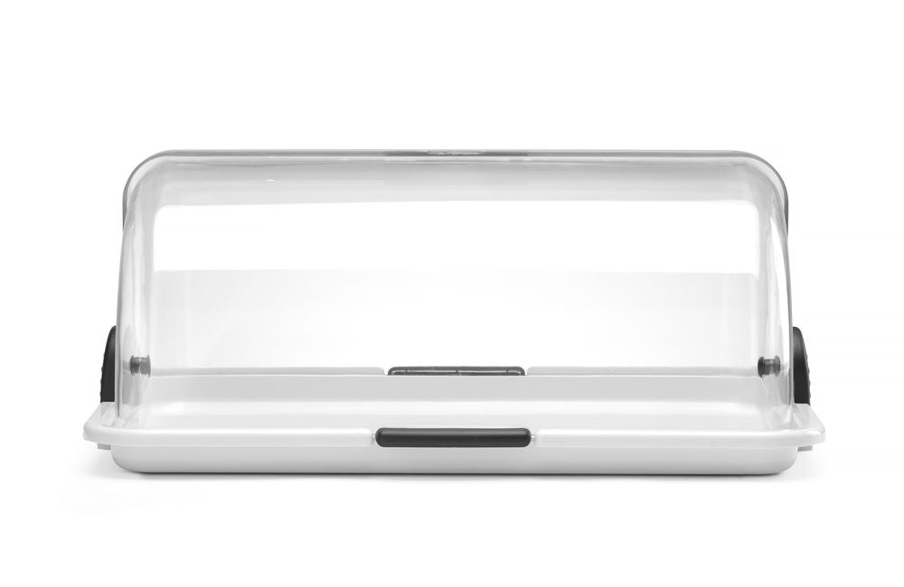 Vitrine à couvercle coulissant Roll top, HENDI, 465x310x(H)190mm