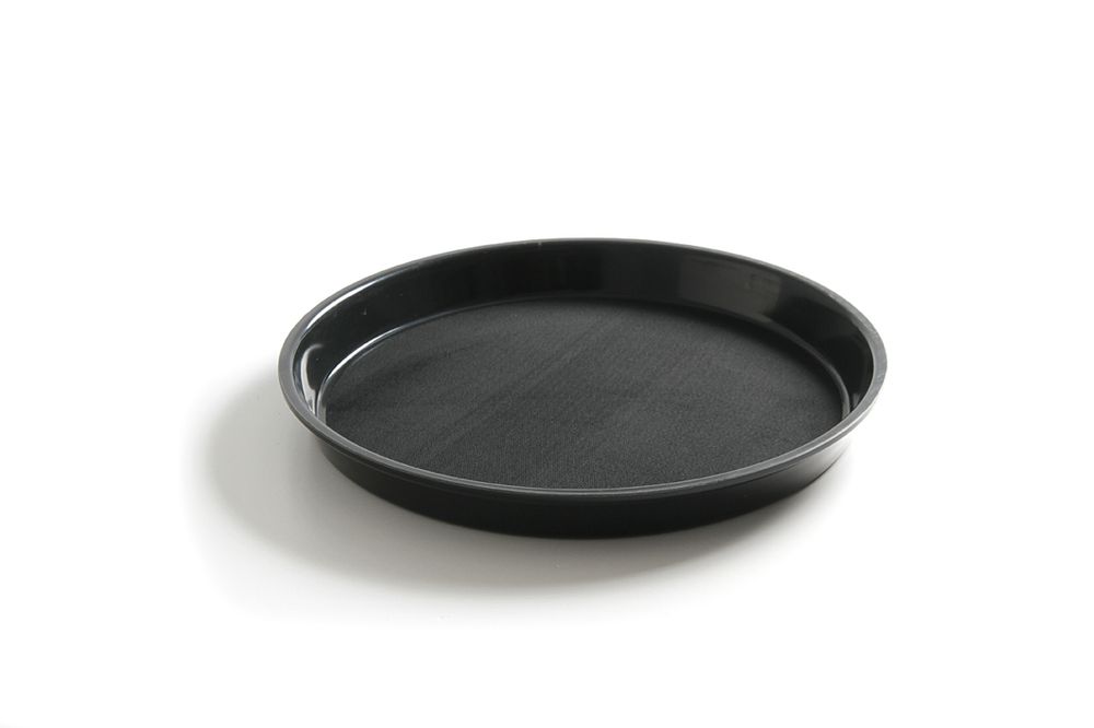 Plateau de service, rond, antidérapant, bord haut, HENDI, ⌀360x(H)39mm