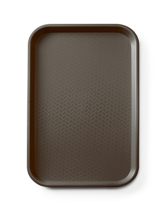 Plateau fastfood en polypropylène GN 1/1, AmerBox, GN 1/1, Brun, 530x325x(H)20mm
