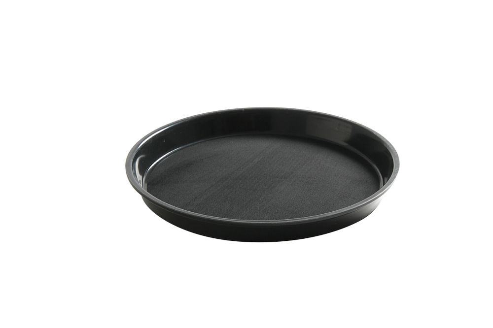 Plateau de service, rond, antidérapant, bord haut, HENDI, ⌀320x(H)37mm