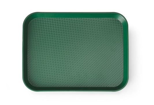 Plateaux fastfood petit, HENDI, Vert, 265x345x(H)20mm