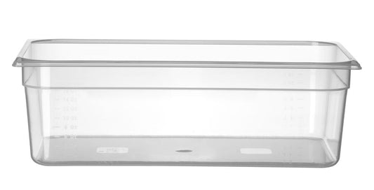 Bac Gastronorme 1/1, HENDI, Profi Line, GN 1/1, 21L, Transparent, 530x325x(H)150mm