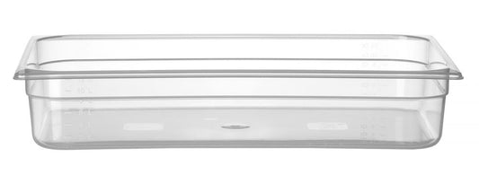 Bac Gastronorme 1/1, HENDI, Profi Line, GN 1/1, 14L, Transparent, 530x325x(H)100mm