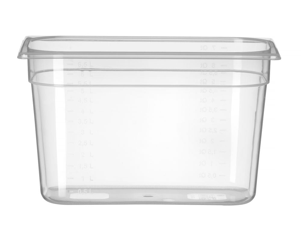 Bac Gastronorme 1/3, HENDI, Profi Line, GN 1/3, 7,8L, Transparent, 325x176x(H)200mm