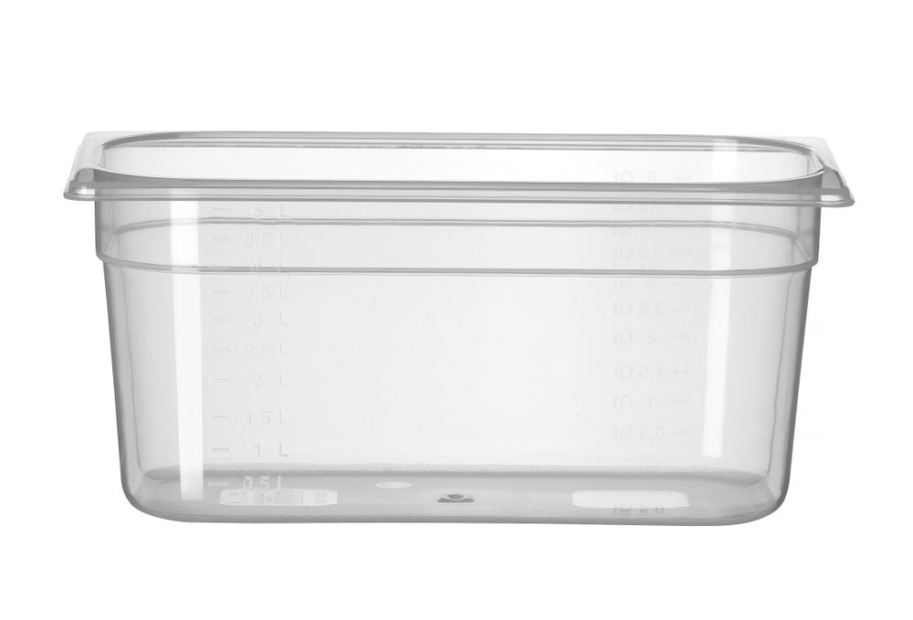 Bac Gastronorme 1/3, HENDI, Profi Line, GN 1/3, 5,7L, Transparent, 325x176x(H)150mm