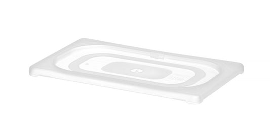 Couvercle bacs GN en polypropylène, HENDI, GN 1/4, Transparent, 265x162mm