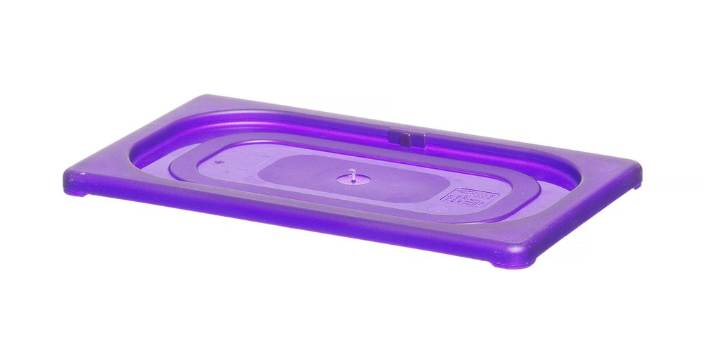 Couvercle Gastronorme violet, HENDI, GN 1/4, Violet, 265x162mm