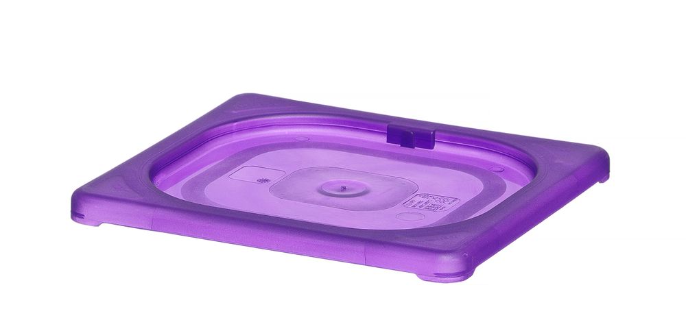 Couvercle Gastronorme violet, HENDI, GN 1/6, Violet, 176x162mm