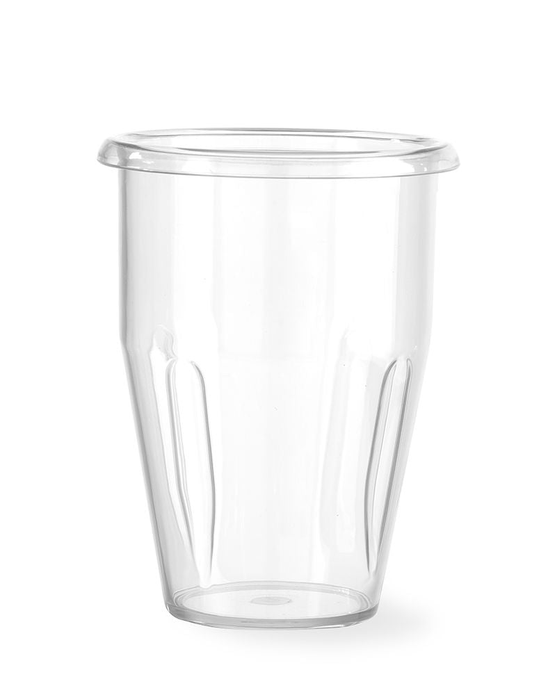 Bol mélangeur en polycarbonate pour mixeur à milkshake - Design by Bronwasser, HENDI, 0,5L, ⌀116x(H)161mm