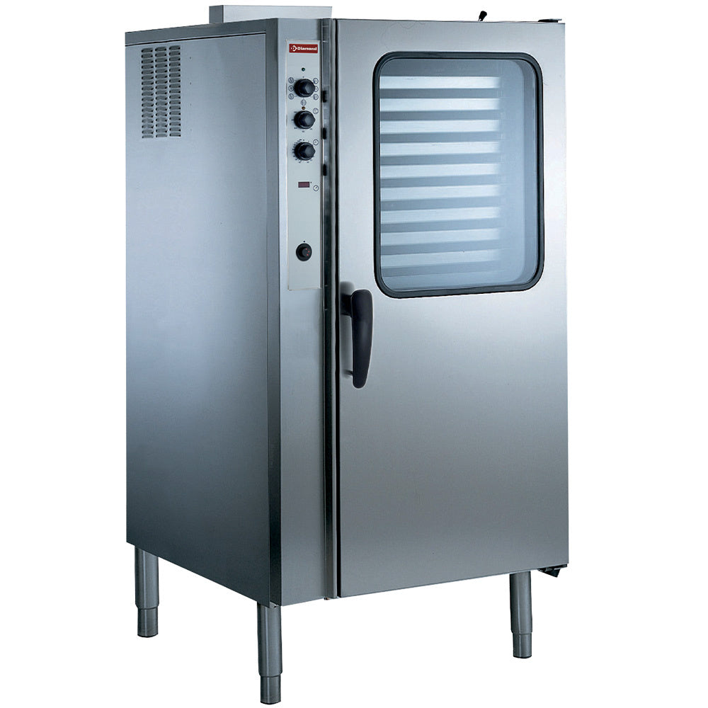 Four électrique à convection, 20x GN 2/1 - 40x GN 1/1, humidificateur automatique