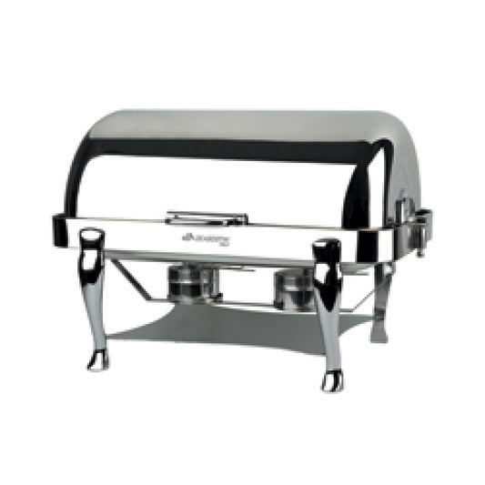 Cuisinière en acier inoxydable, couvercle « roll-top », GN 1/1-65 mm