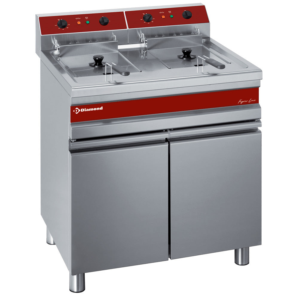 Friteuse électrique à table « S-POWER » 12 litres + robinet