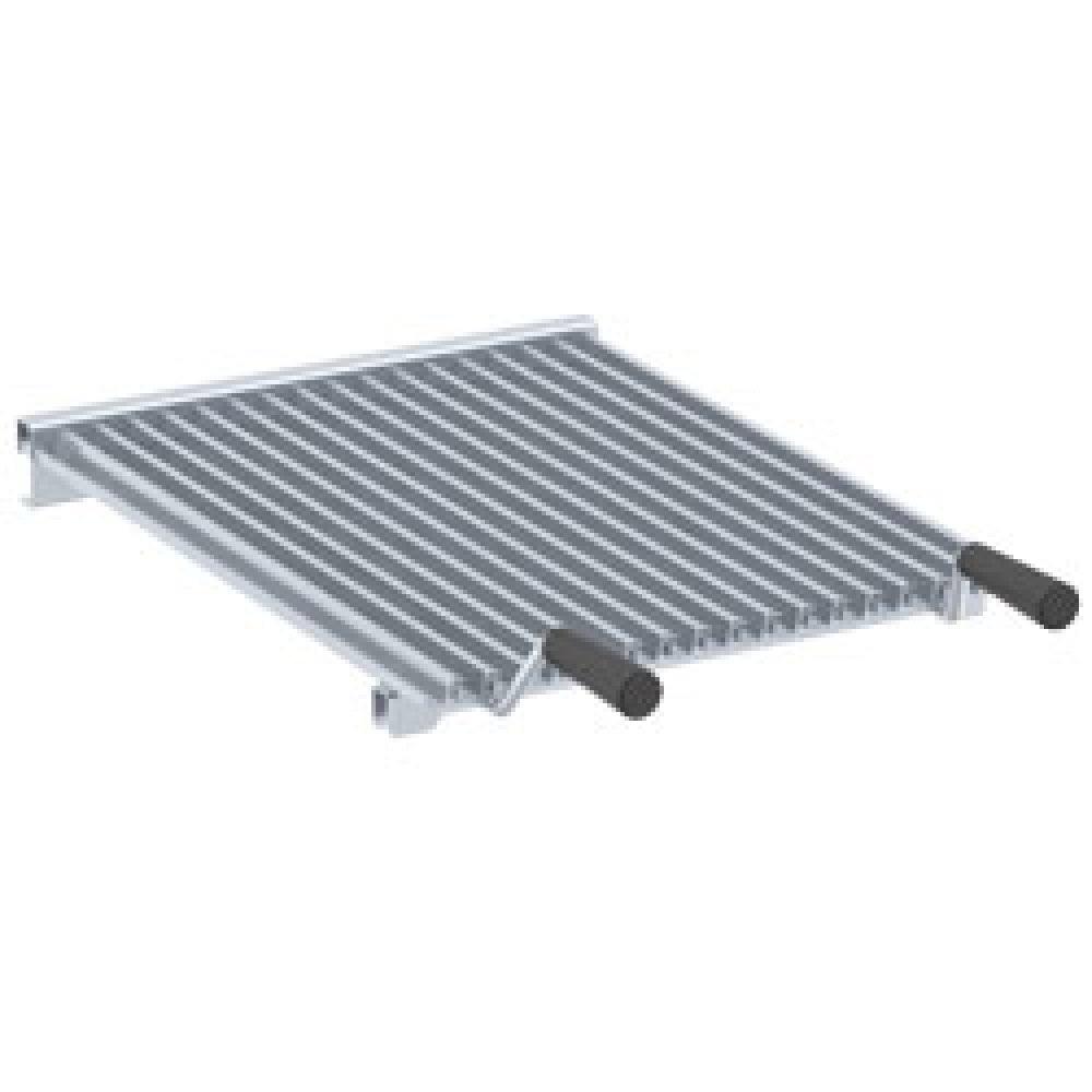 Calandre en acier inoxydable en module « 0 » 1/2 ou module 1/1 (2x)