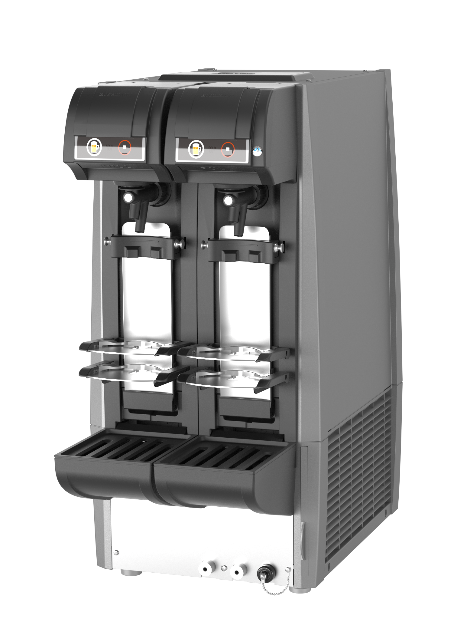 DBF-AS65WE-EU-HC - BEERMATIC - DISTRIBUTEUR DE BIÈRE AUTOMATIQUE DOUBLE BEC - SYSTÈME DE REFRIGERATION INTEGRE - Gaz R600a