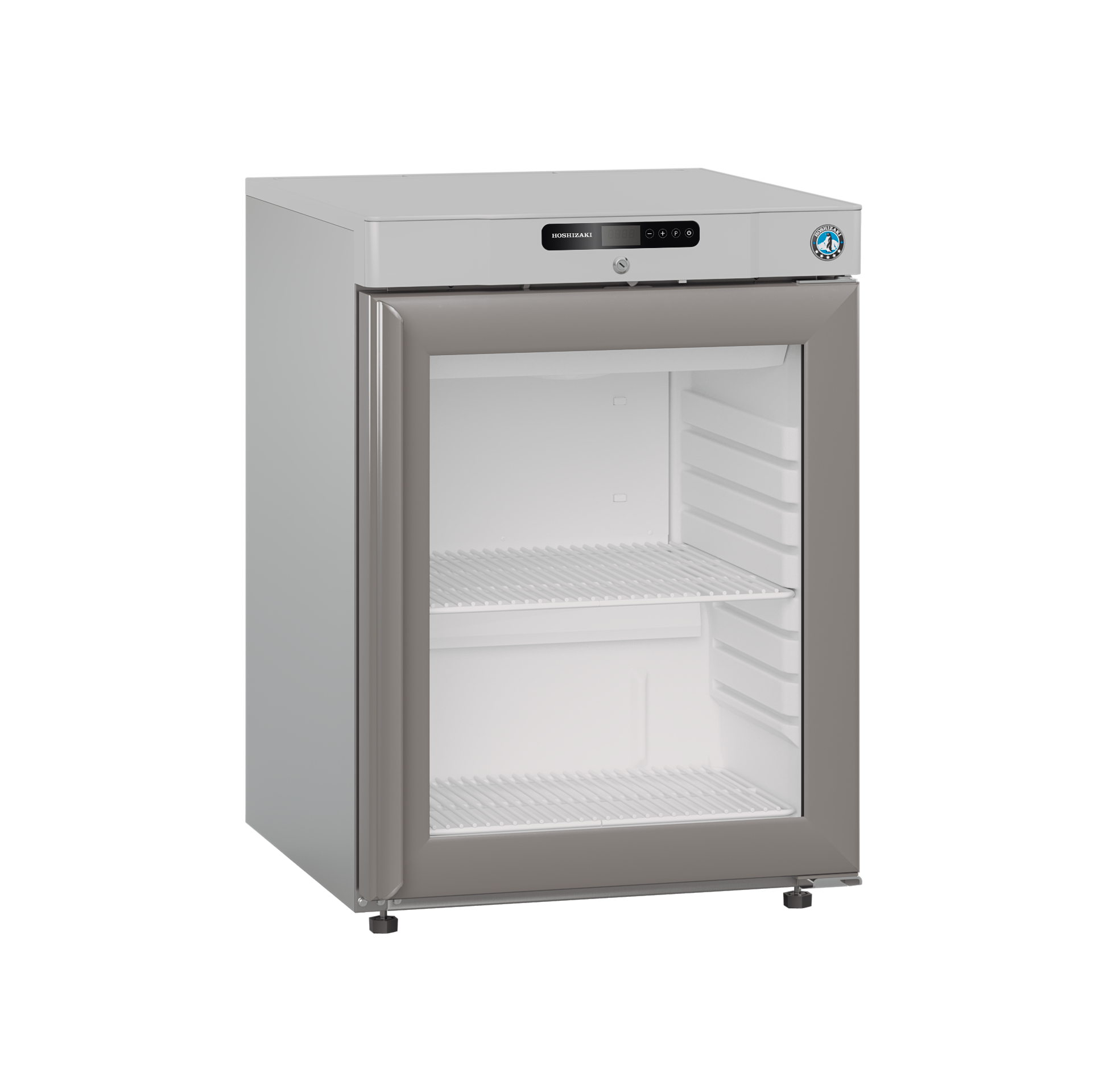 COMPACT FG220R-DRGE - ARMOIRE NEGATIVE COMPACTE VITRÉE INOX - Gaz R600a