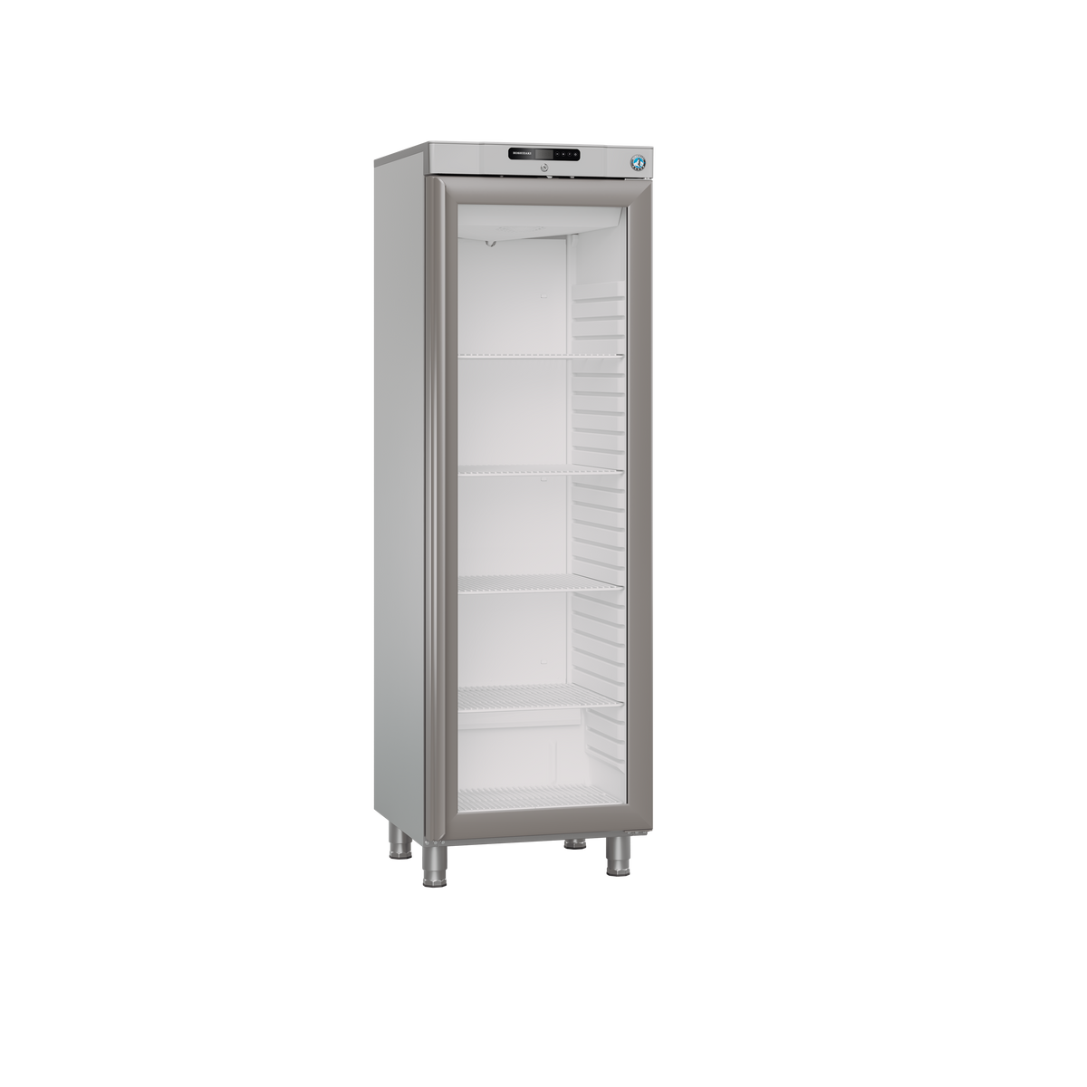 COMPACT KG420R-L1DRGE - ARMOIRE POSITIVE COMPACTE VITRÉE INOX - Gaz R600a