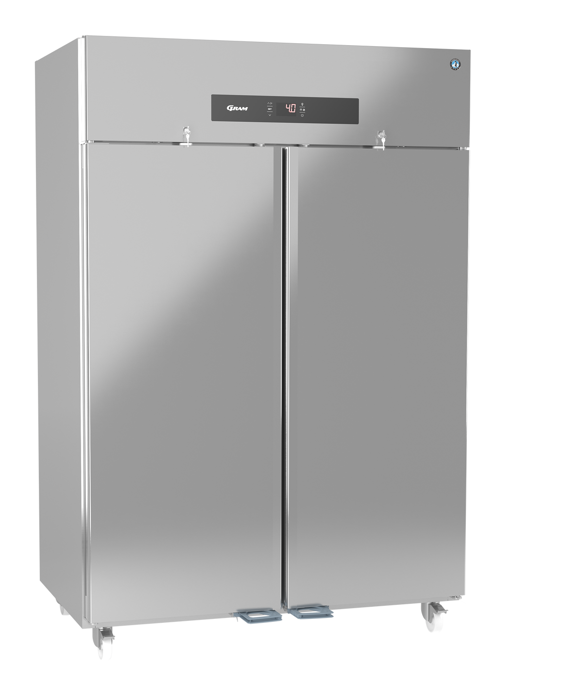 PREMIER M 140 C - ARMOIRE FROID INTENSIF 2 PORTES GN 2/1 EN PROFONDEUR - STOCKAGE 1085 L NET