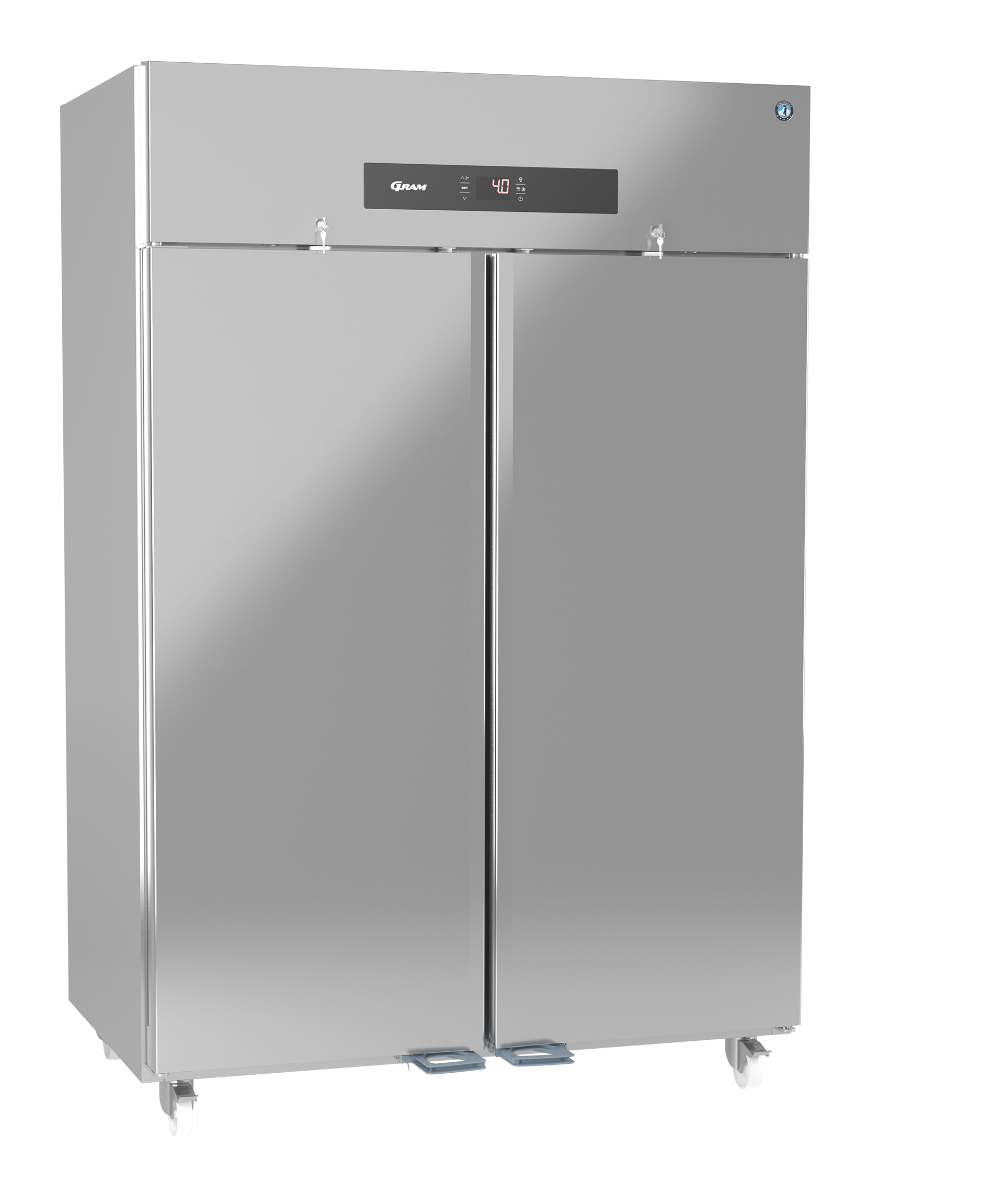 PREMIER M 140 C - ARMOIRE FROID INTENSIF 2 PORTES GN 2/1 EN PROFONDEUR - STOCKAGE 1085 L NET