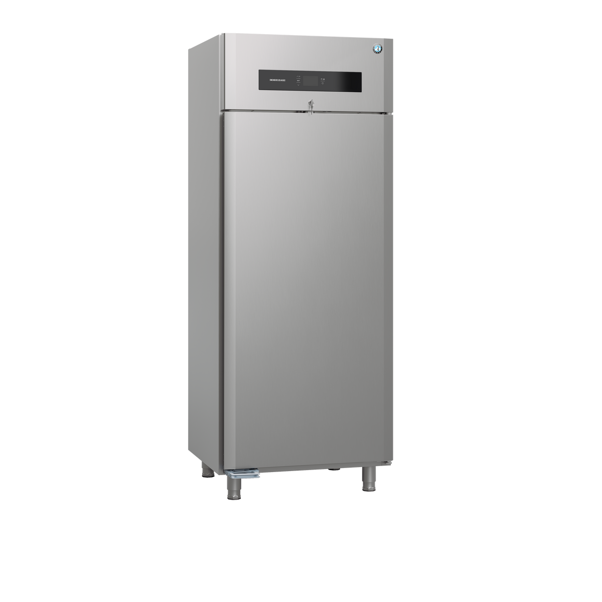 PREMIER U 80 DR Ru1 - ARMOIRE POSITIVE 1 PORTE GN 2/1 EN LARGEUR - GLISSIÈRES EMBOUTIES INOX - STOCKAGE 475 L NET
