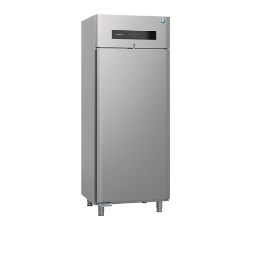 PREMIER U 80 DR Ru1 - ARMOIRE POSITIVE 1 PORTE GN 2/1 EN LARGEUR - GLISSIÈRES EMBOUTIES INOX - STOCKAGE 475 L NET