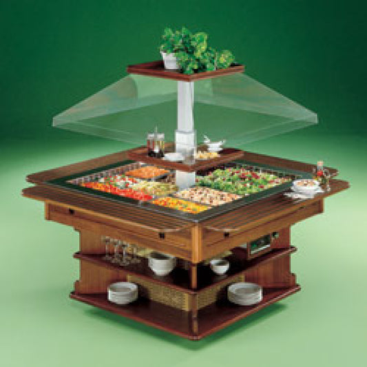 Île Bain-Marie capacité 8 GN 1/1