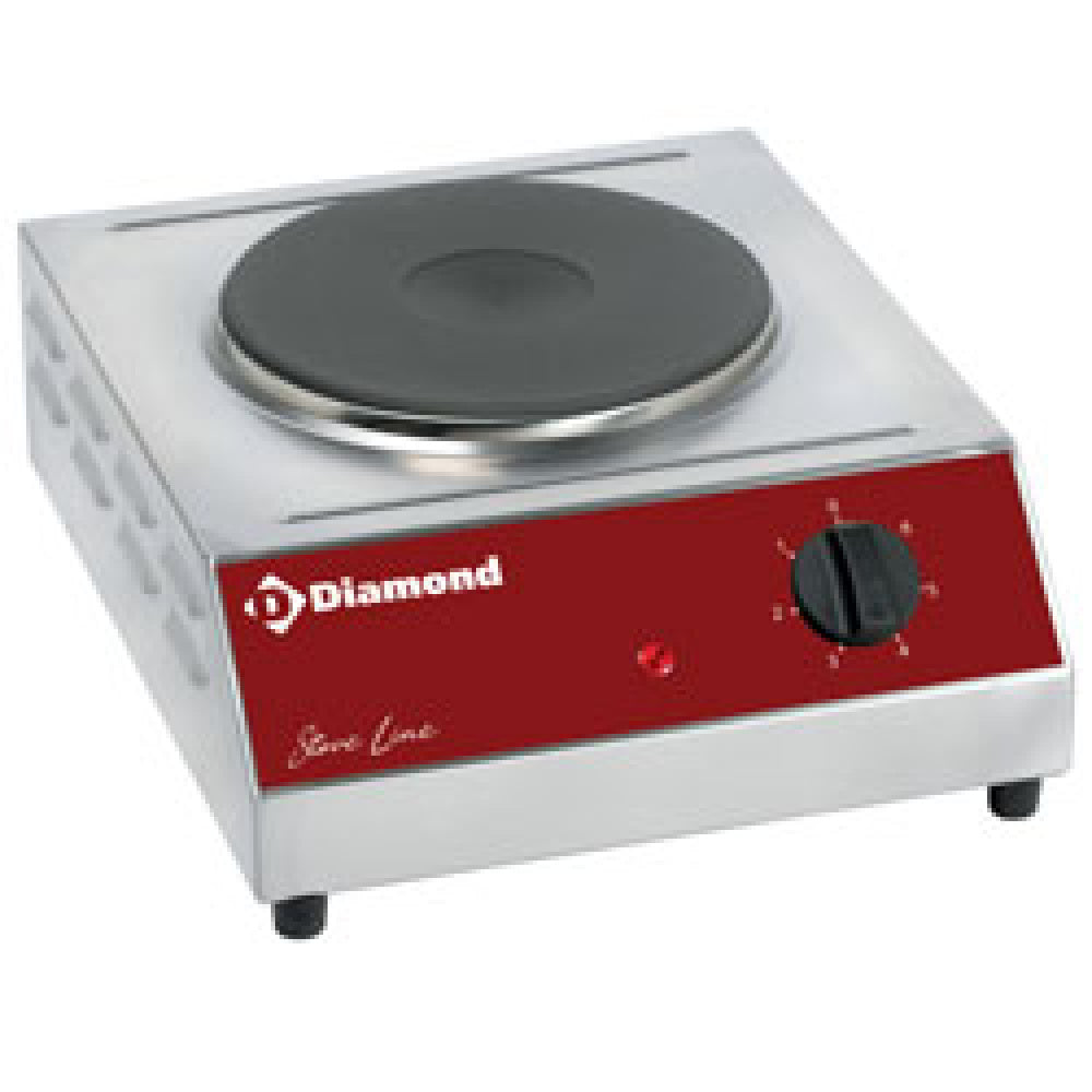 Surface de cuisson lisse électrique, recouverte de chrome