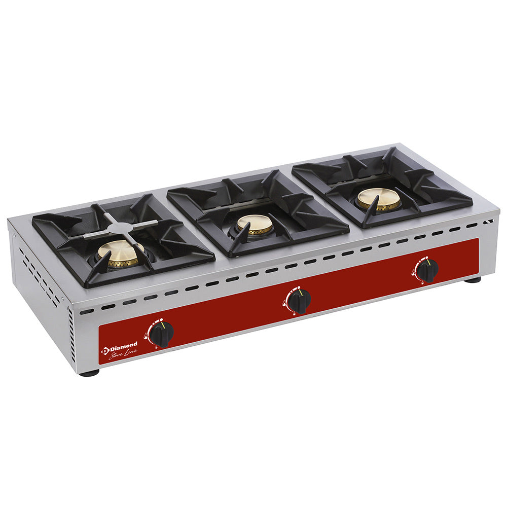 Cuisinière de table - 2 brûleurs (7+5 kW)