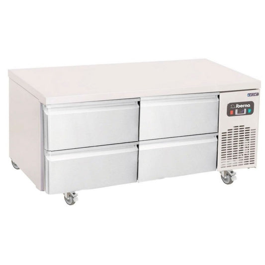 Soubassement réfrigéré avec 4 tiroirs - profondeur 70cm - DAMPAK - 22CBF0S-70.4C