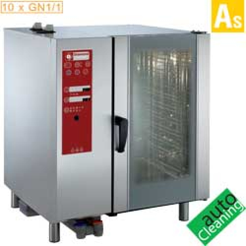 Nettoyage vapeur et convection de chaudière de four électrique 20xGN1/1+