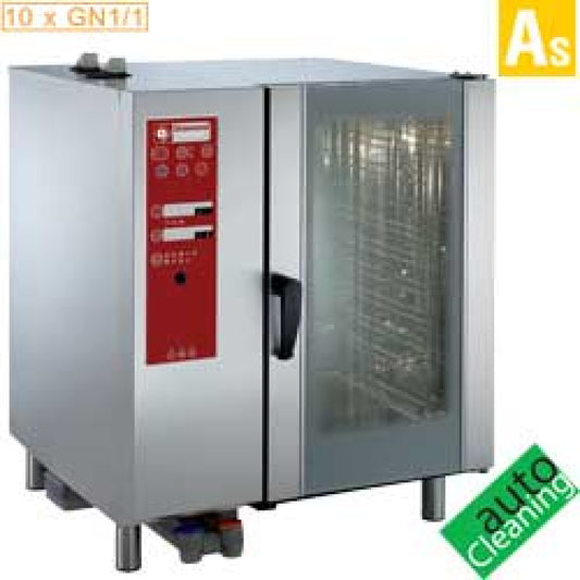 Nettoyage vapeur et convection de chaudière de four électrique 20xGN1/1+