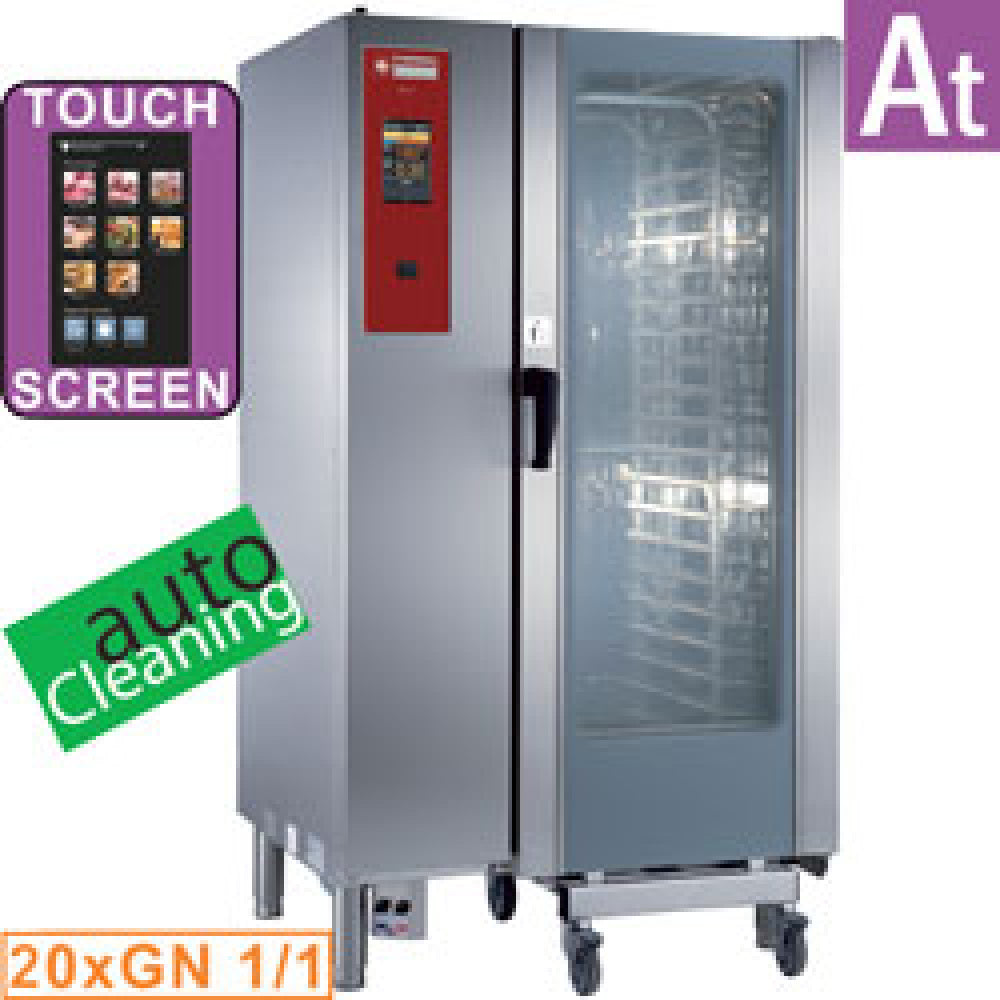 Nettoyage vapeur et convection du four à gaz « TOUCH »
