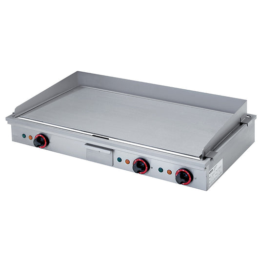 Plaque électrique « Teppanyaki », 2 zones (2x 3,15 kW), pour la table