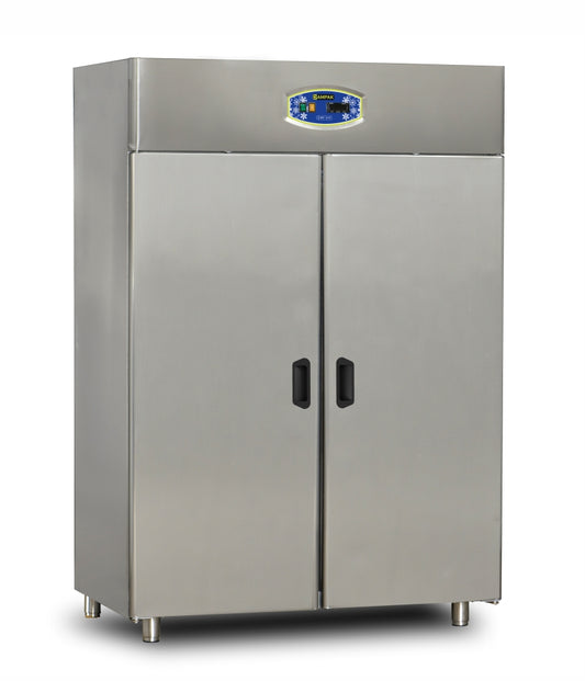 Armoire 2 portes pleines positive 1400L - DAMPAK - 22DBF2S - GN