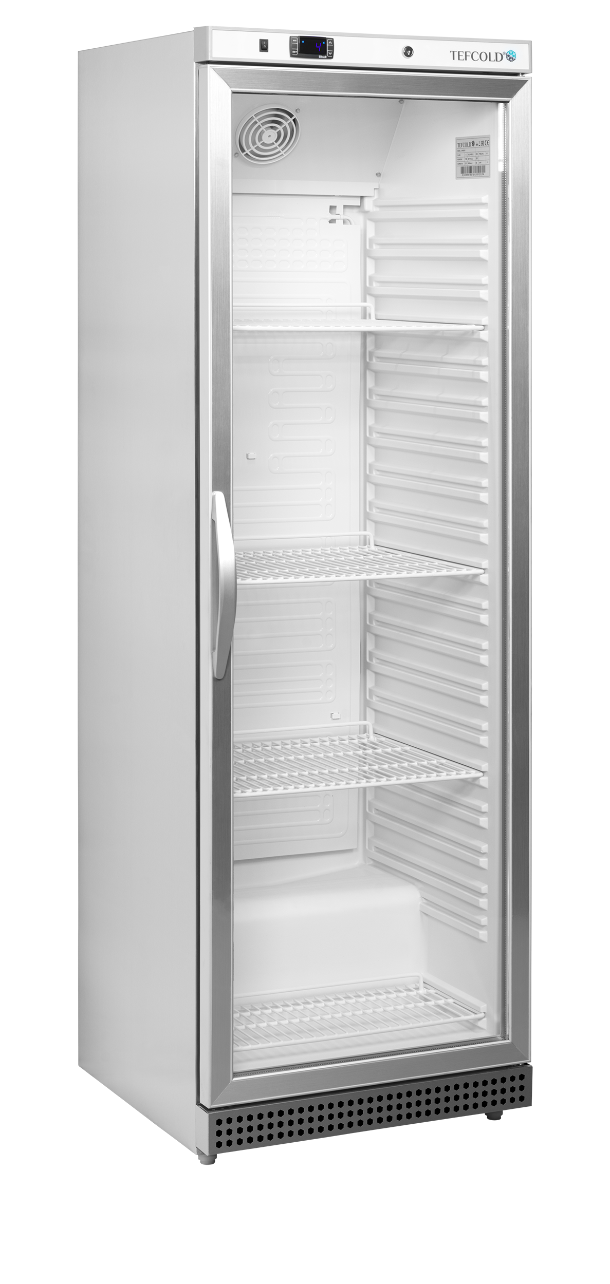 Armoire réfrigérée positive 400L vitrée froid statique | Tefcold UR400SG