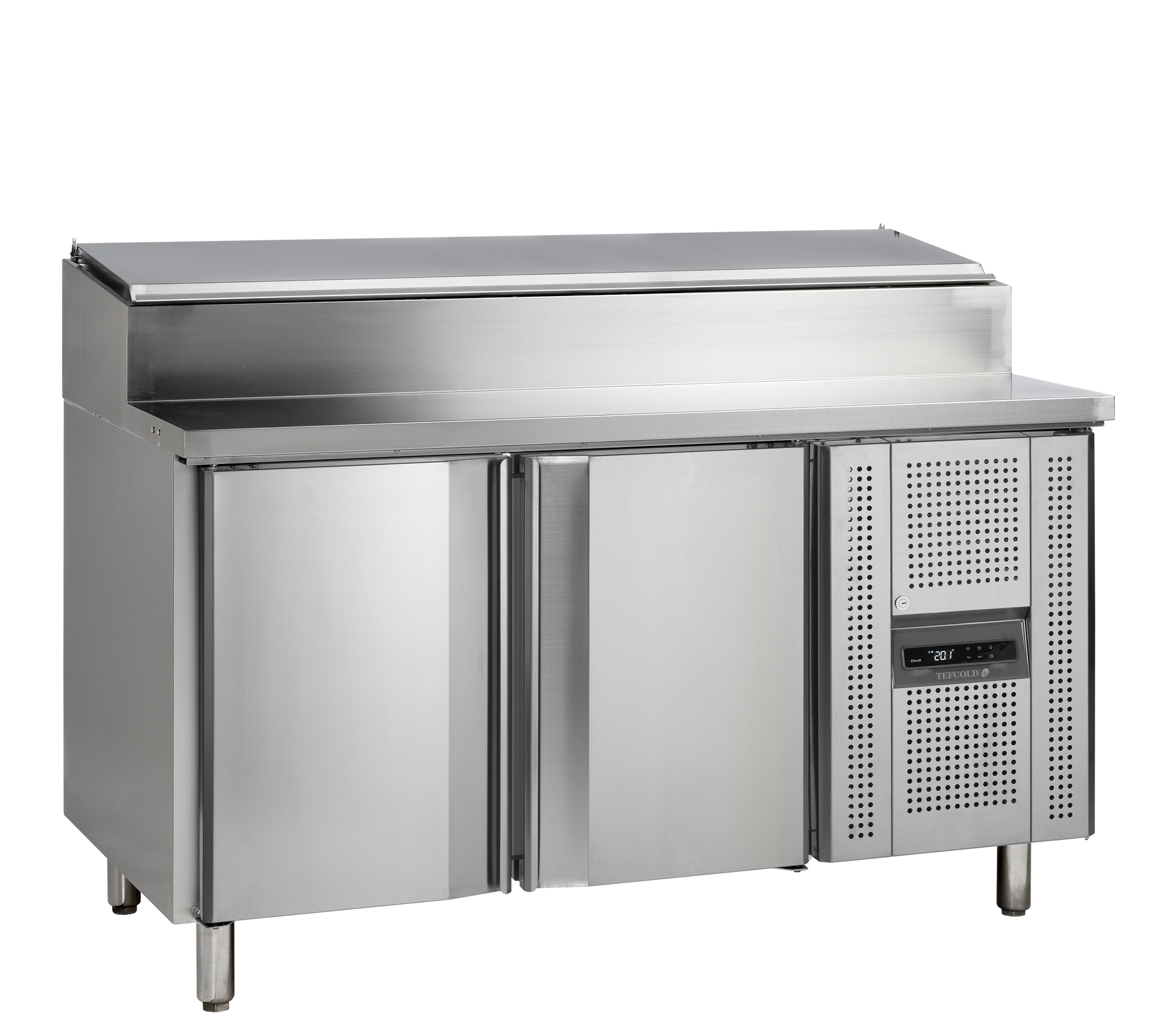 Comptoir réfrigéré 200cm 3 portes | Tefcold SS8200
