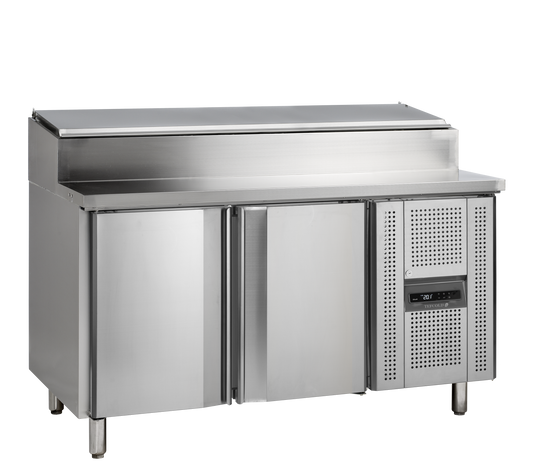 Comptoir réfrigéré 200cm 3 portes | Tefcold SS8200
