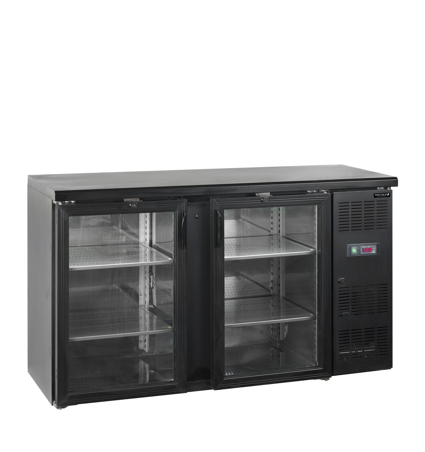 Comptoir réfrigéré vitré 2100mm | Tefcold CBC210G
