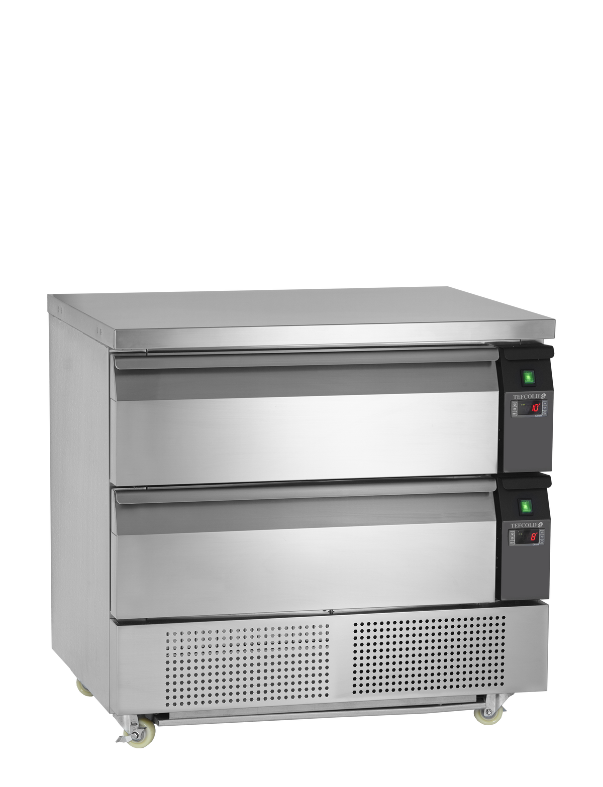 Armoire réfrigérée 2 portes 2 tiroirs | Tefcold UD2-2
