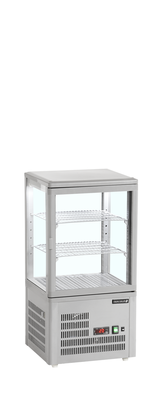 Bac réfrigéré de bar 60L gris | Tefcold UPD60-GREY