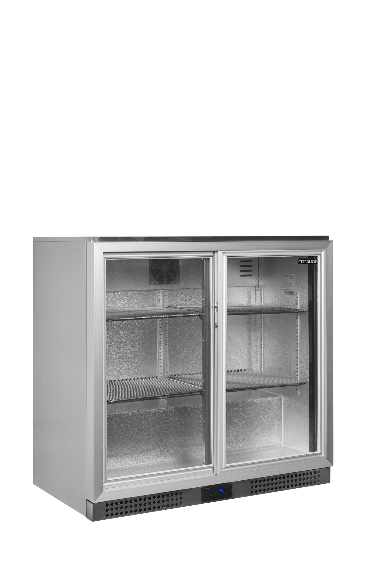 Arrière-bar réfrigéré inox 260cm | Tefcold BA26SS