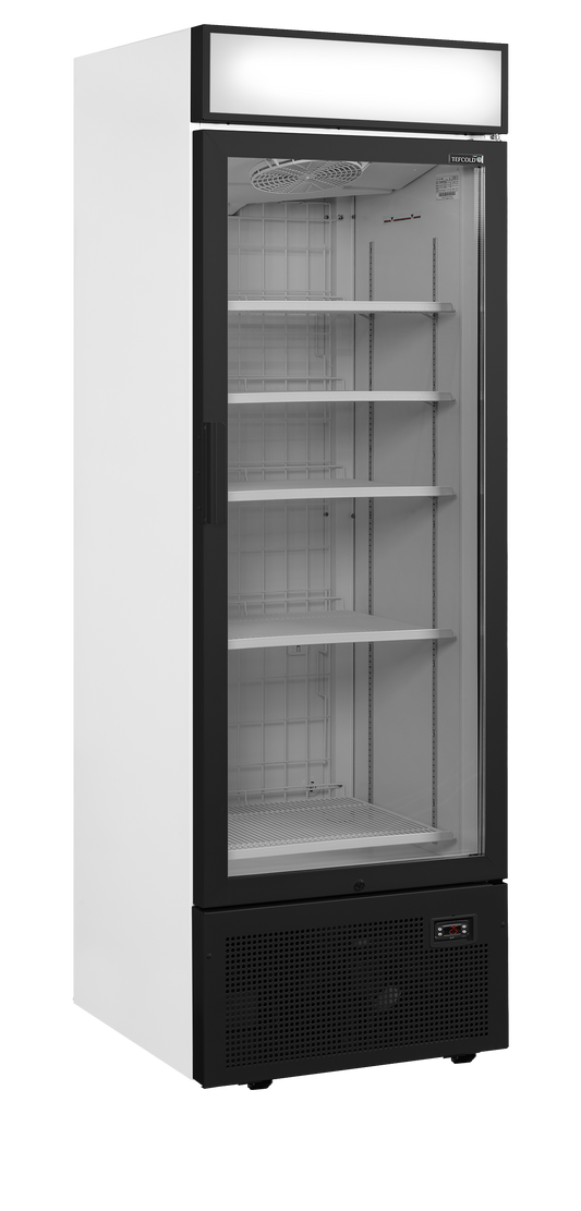Congélateur saladette 1450L vitré avec couvercle sans ventilateur | Tefcold UFSC1450GCP NF