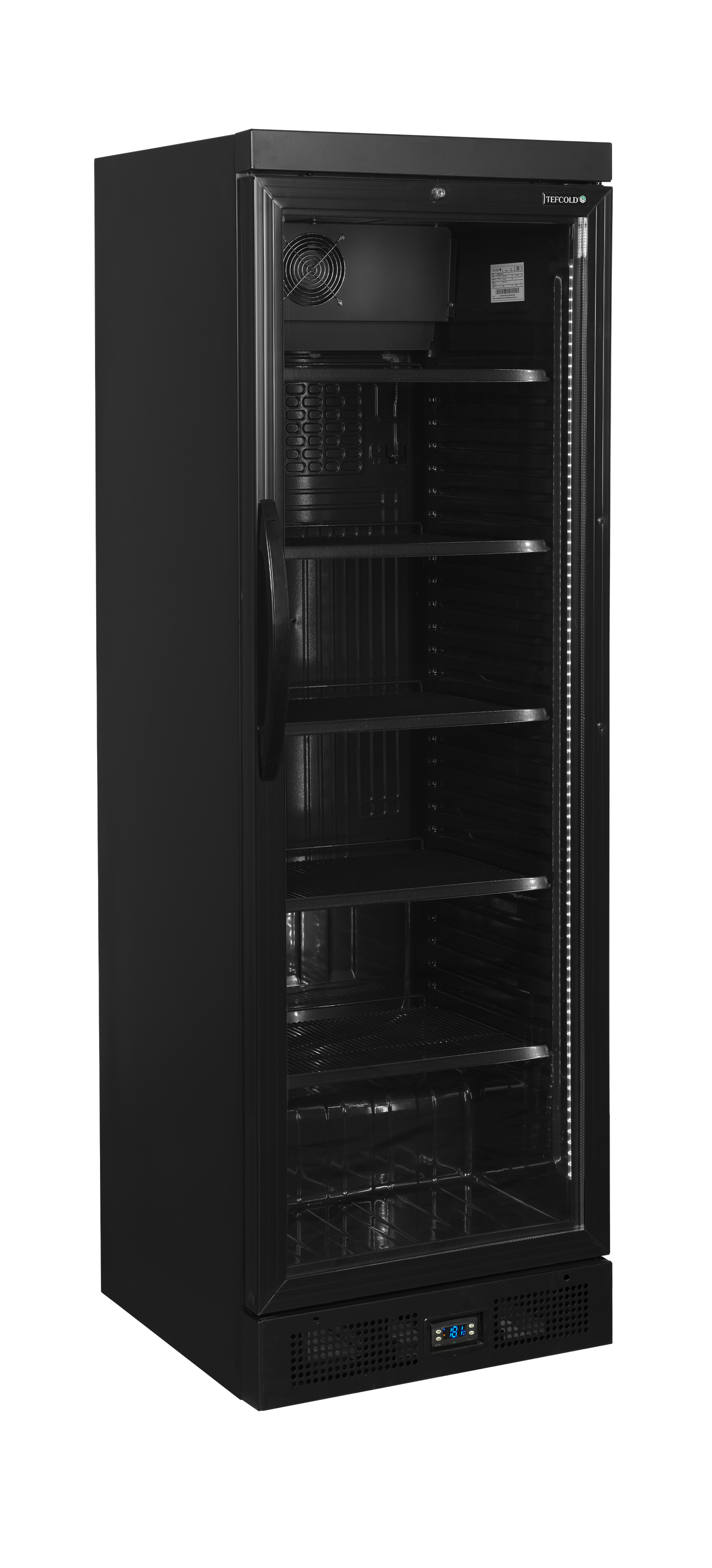 Cave à vin 435 bouteilles noir | Tefcold CEV435 BLACK