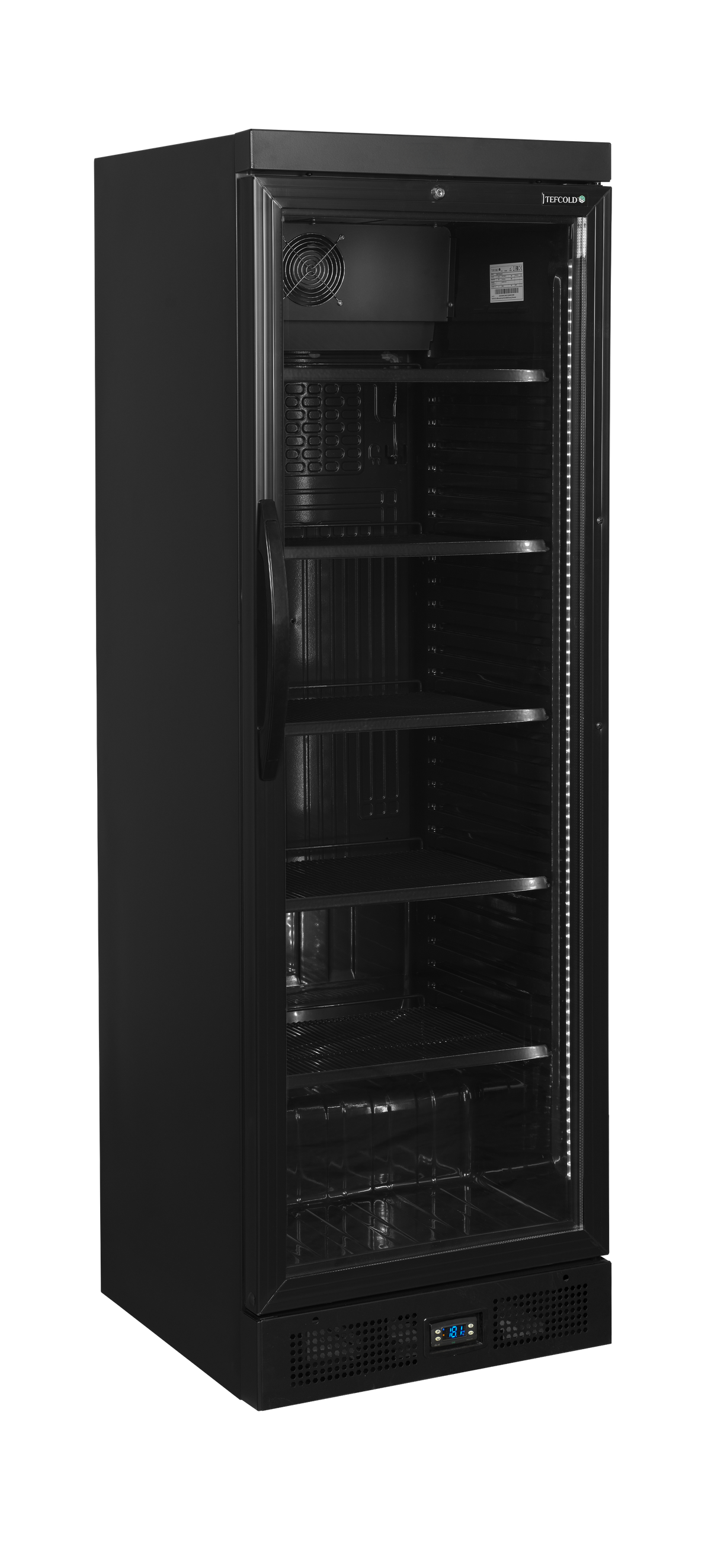 Cave à vin 435 bouteilles noir | Tefcold CEV435 BLACK