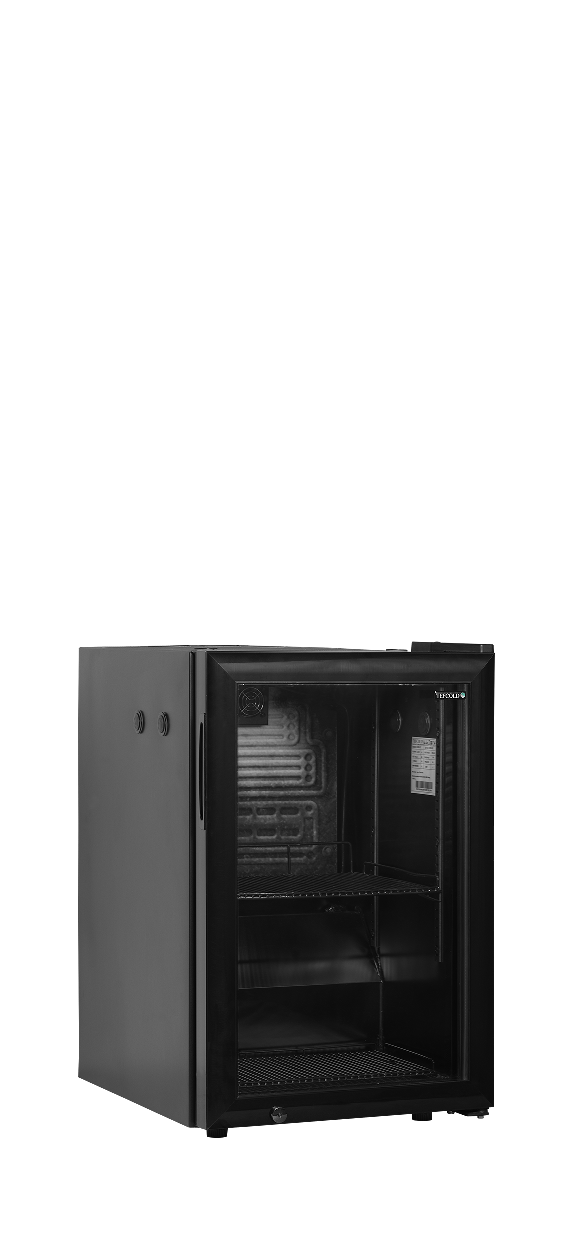 Réfrigérateur de bar compact 60L noir | Tefcold BC60 MC