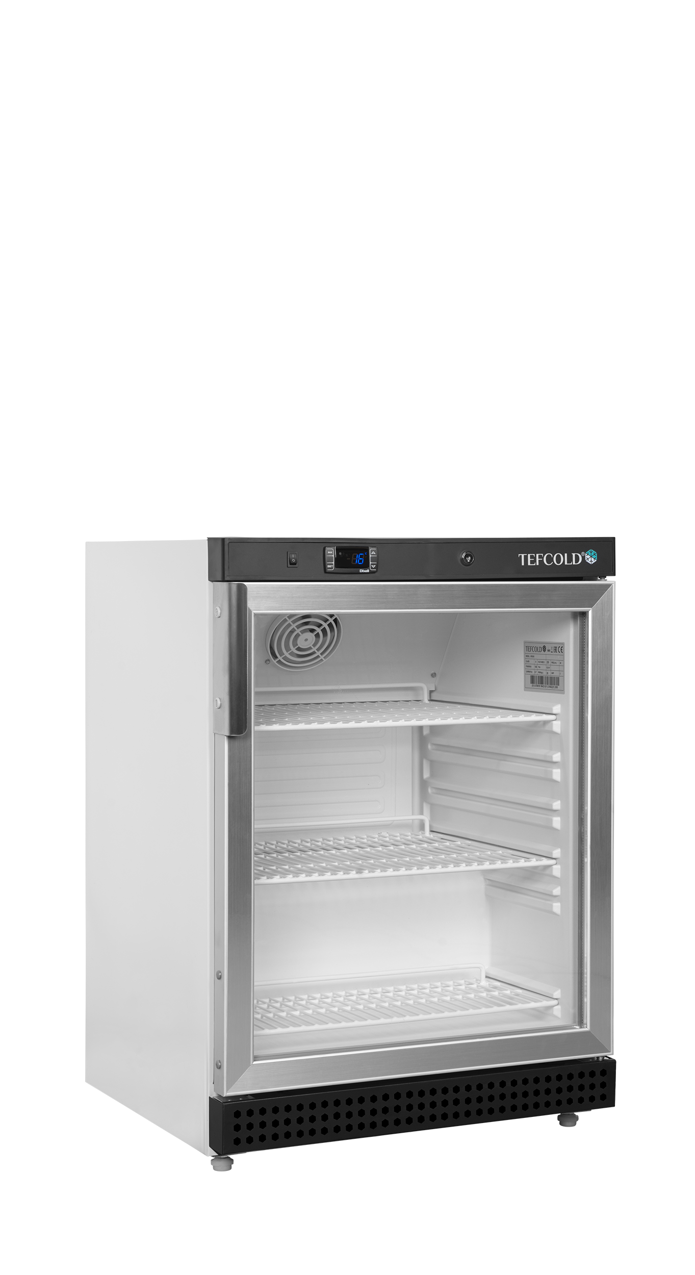 Armoire réfrigérée positive 200L vitrée | Tefcold UR200G