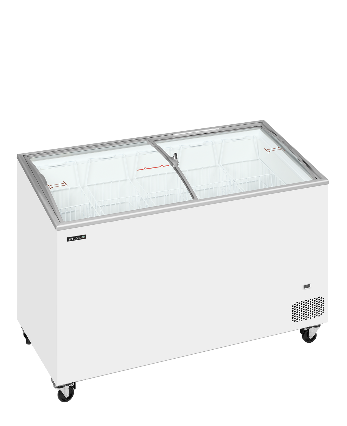 Saladette réfrigérée 4 sections LED | Tefcold IC401SCEB